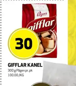 Bunnpris GIFFLAR KANEL, NOK 30 tilbud