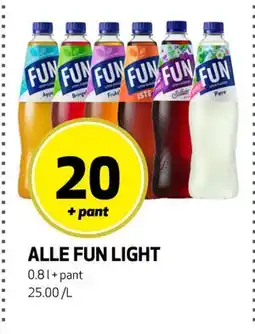 Bunnpris ALLE FUN LIGHT, NOK 20 tilbud