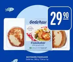 Rema 1000 BESTEMORS FISKEKAKER, NOK 29.9 tilbud