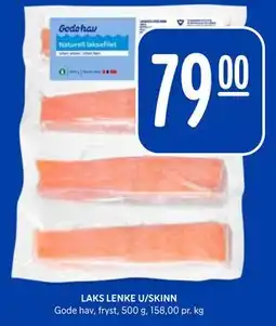 Rema 1000 LAKS LENKE U/SKINN, NOK 79 tilbud