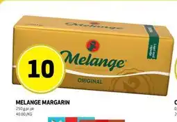 Bunnpris MELANGE MARGARIN, NOK 10 tilbud
