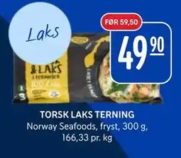 Rema 1000 TORSK LAKS TERNING, NOK 49.9 tilbud