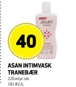 Bunnpris ASAN INTIMVASK TRANEBÆR, NOK 40 tilbud