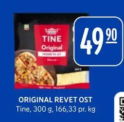 Rema 1000 ORIGINAL REVET OST, NOK 49.9 tilbud