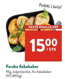 Jacobs Ferske fiskekaker, NOK 15 tilbud