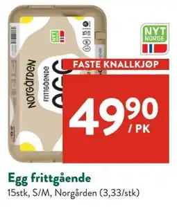 Jacobs Egg frittgående, NOK 49.9 tilbud