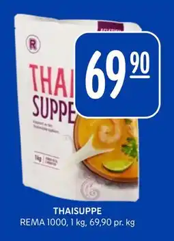 Rema 1000 THAISUPPE, NOK 69.9 tilbud