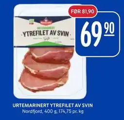 Rema 1000 URTEMARINERT YTREFILET AV SVIN, NOK 69.9 tilbud