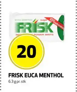 Bunnpris FRISK EUCA MENTHOL, NOK 20 tilbud