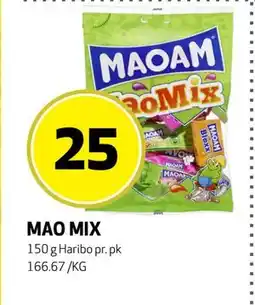 Bunnpris MAO MIX, NOK 25 tilbud