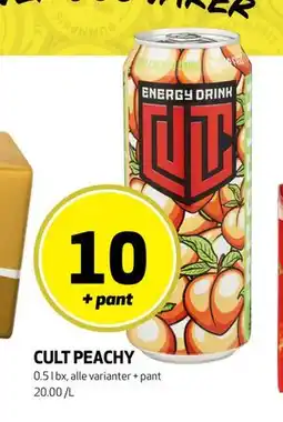 Bunnpris CULT PEACHY, NOK 10 tilbud