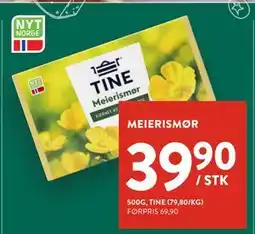 Jacobs MEIERISMØR, NOK 39.9 tilbud
