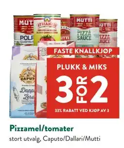 Jacobs Pizzamel/tomater tilbud