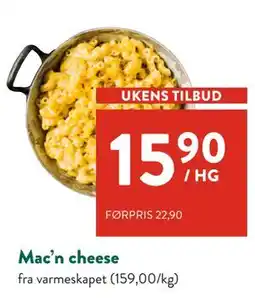 Jacobs Mac’n cheese, NOK 15.9 tilbud