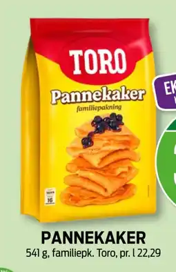 Kiwi TORO Pannekaker tilbud