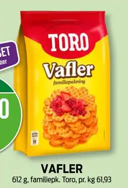 Kiwi TORO Vafler tilbud