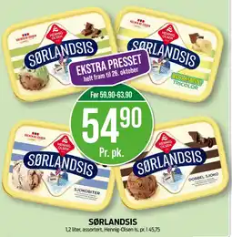 Kiwi HENNIG-OLSEN Sørlandsis tilbud