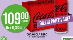 Kiwi COCA-COLA Zero tilbud
