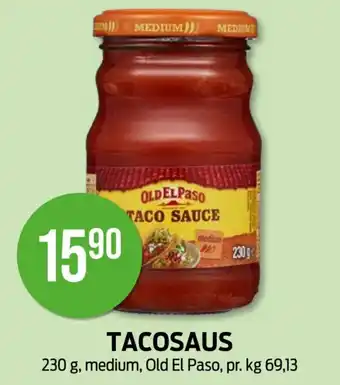 Kiwi OLD EL PASO Tacosaus tilbud