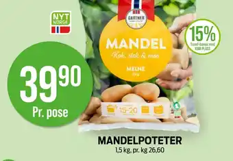 Kiwi Mandelpoteter tilbud
