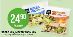 Kiwi GRØNN&FRISK Isberg mix, meksikansk mix tilbud