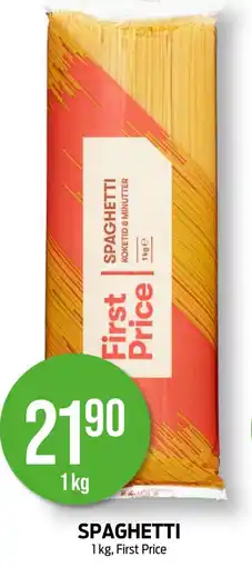 Kiwi FIRST PRICE Spaghetti tilbud