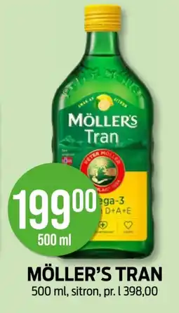 Kiwi Möller's tran tilbud