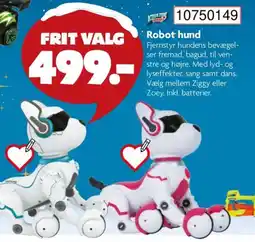 BR Leker Robot hund tilbud