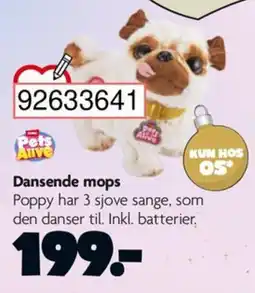 BR Leker Dansende mops tilbud