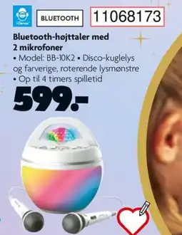BR Leker Bluetooth-højttaler med 2 mikrofoner tilbud