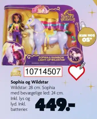 BR Leker Sophia og wildstar tilbud