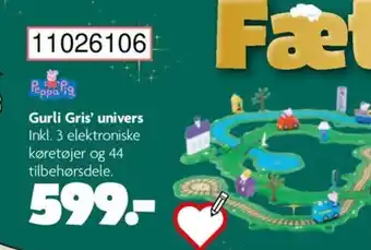 BR Leker Gurli gris' univers tilbud