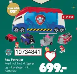 BR Leker Paw patroller tilbud