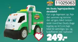 BR Leker Mr. dusty legetøjsædende skraldebil tilbud