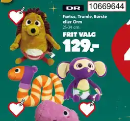 BR Leker Fantus, trumle, børste eller orm tilbud