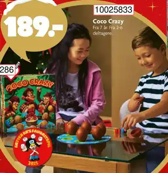 BR Leker Coco crazy tilbud