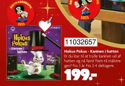 BR Leker Hokus pokus - kaninen i hatten tilbud