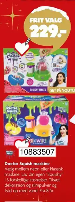 BR Leker Doctor squish maskine tilbud