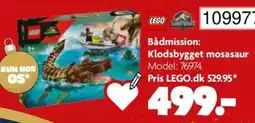 BR Leker Bådmission: klodsbygget mosasaur tilbud