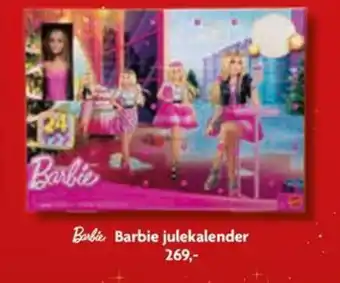 BR Leker BARBIE Julekalender tilbud