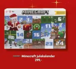 BR Leker MINECRAFT Julekalender tilbud