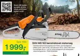 Felleskjøpet Stihl MS 162 bensindrevet motorsag, NOK 1999 tilbud