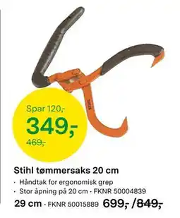 Felleskjøpet Stihl tømmersaks 20 cm, NOK 349 tilbud