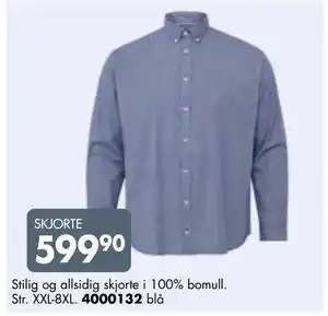 SKJORTE, NOK 599.9