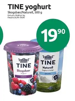 Joker TINE yoghurt, NOK 19.9 tilbud