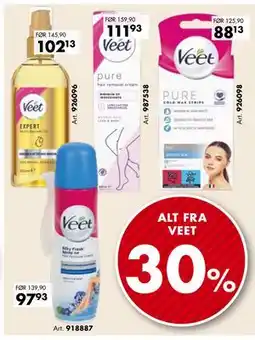 Sparkjøp ALT FRA VEET tilbud