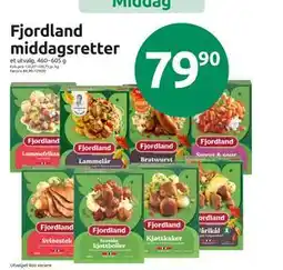 Joker Fjordland middagsretter, NOK 79.9 tilbud