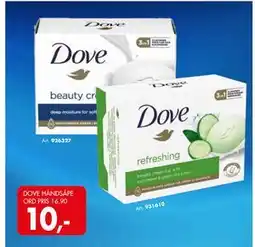 Sparkjøp DOVE HÅNDSÅPE, NOK 10 tilbud