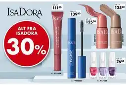 Sparkjøp ALT FRA ISADORA tilbud