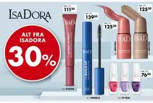 Sparkjøp ALT FRA ISADORA tilbud